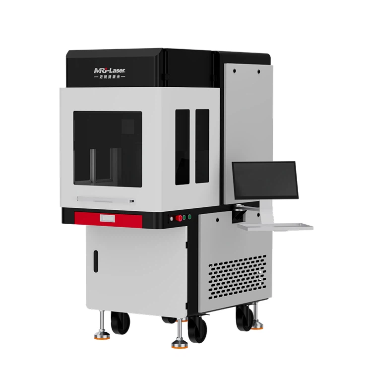 MRJ nesen 5 W UV lāzergravēšanas mašīna gumijai, plastmasai, brillēm, marķēšanai