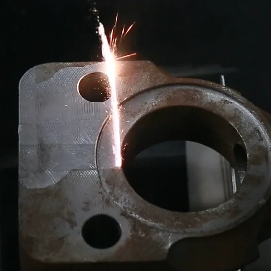 Rail Rust Removal Laser Cleaning 300W Pulse Laser Cleaning Machine