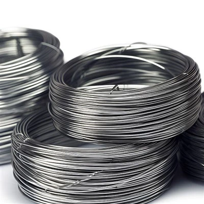 ASTM B863-23 0,8 mm 10 mm 40 mm neleģēta titāna stieple