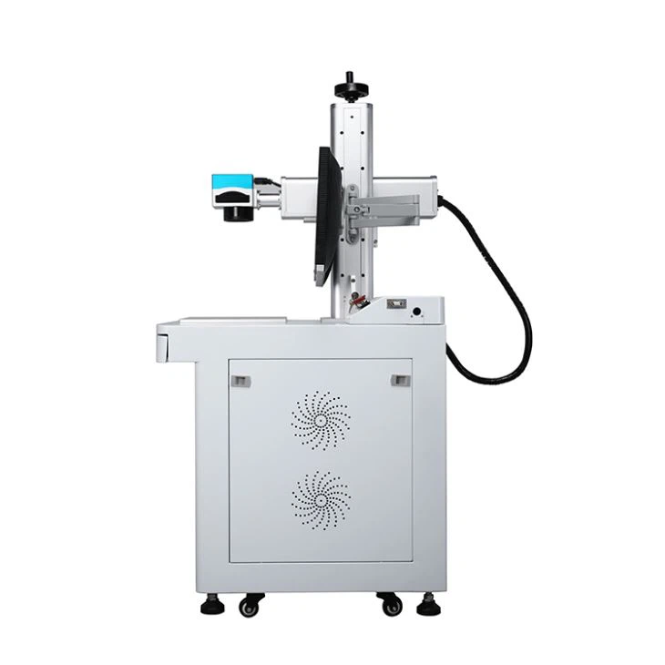 Enclosed Safe Fiber Laser Marking Machine For Metal 30w