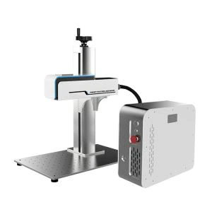 MRJ-FL-3D 20w 3D Fiber Laser graviera zelts un sudrabs